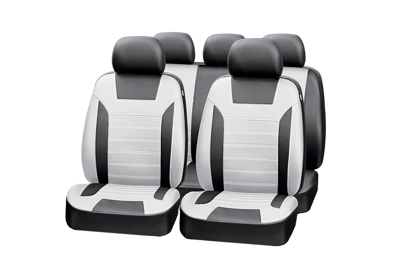 Авточехлы PREMIER PLATINUM VIP, черный/белый, PIV2000 фотография №1