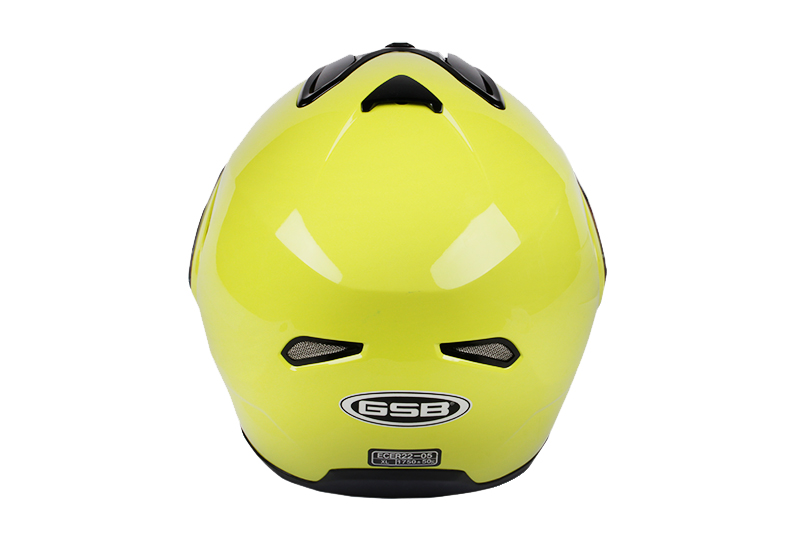 Шлем GSB G-339 флуоресцентный желтый XL фотография №4