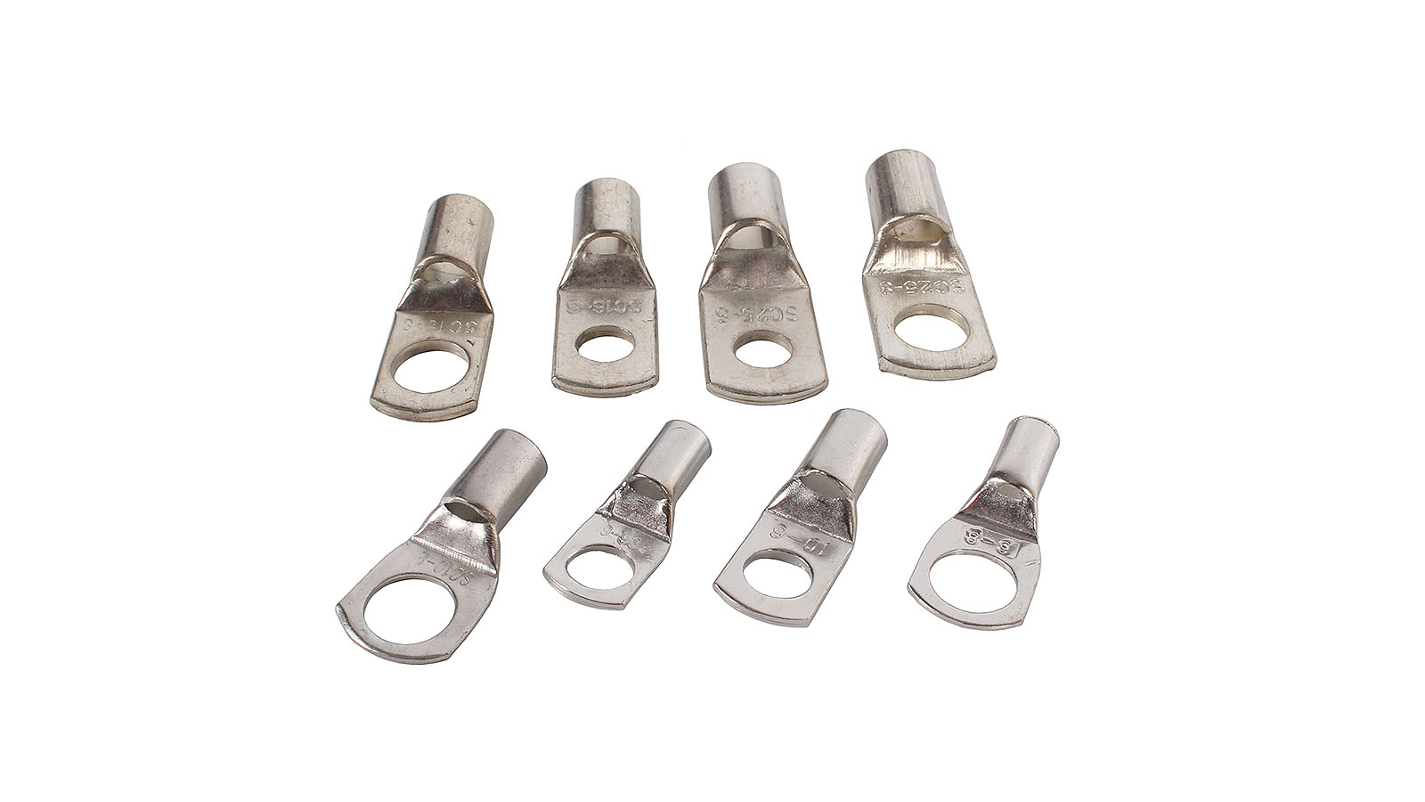 Набор клемм обжимных под болт 125 предметов ANROKEY фотография №3