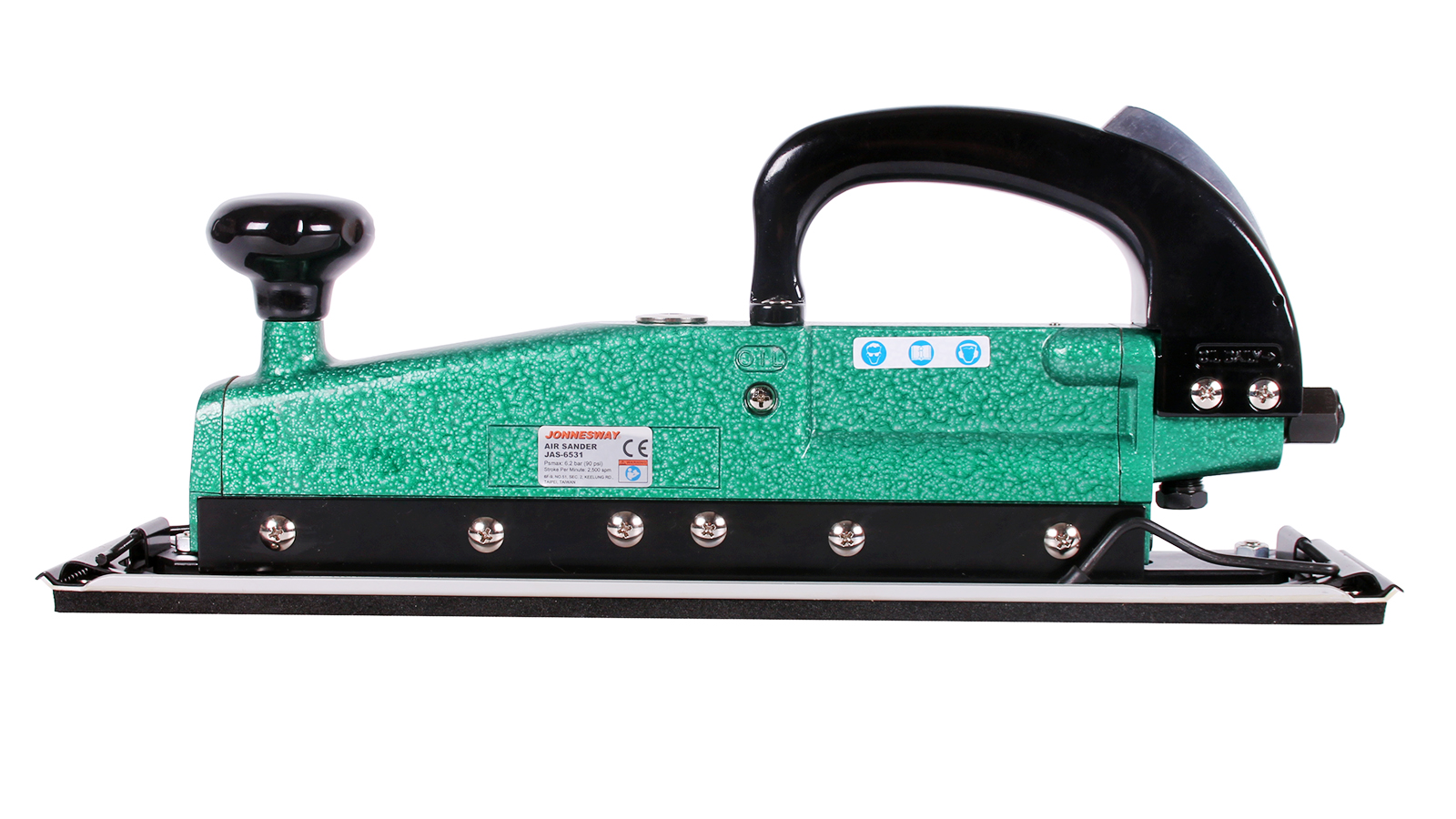 Машина пневматическая плоскошлифовальная рубанок Jonnesway JAS-6531 фотография №2 Машина пневматическая плоскошлифовальная рубанок Jonnesway JAS-6531 фотография №2