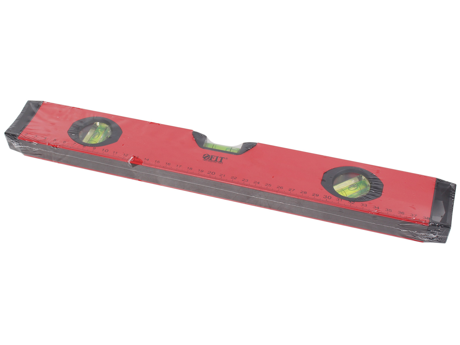 Уровень БИЗОН 3 глазка магнт.полоса 400мм фотография №2