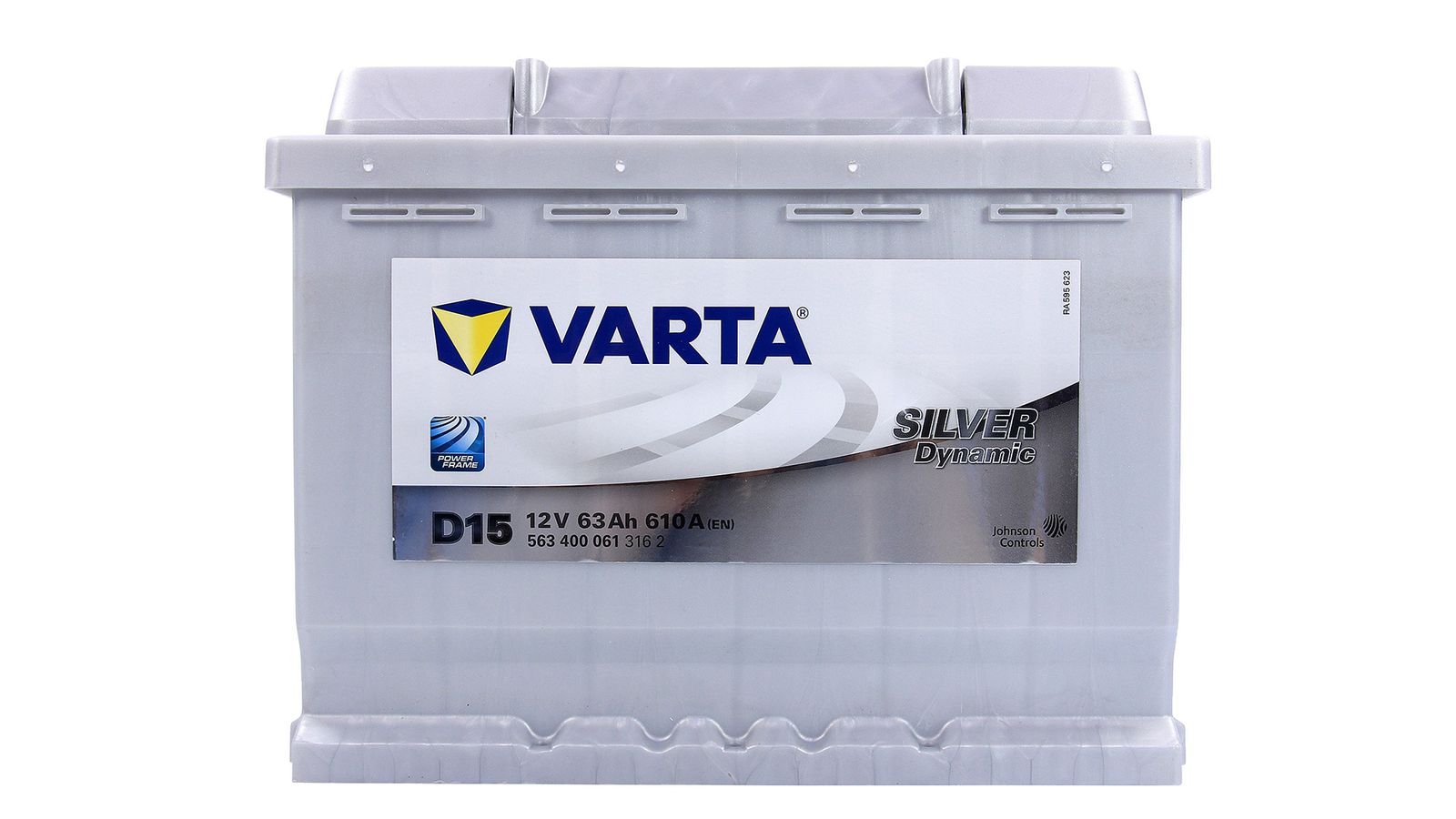 Аккумуляторная батарея VARTA SILVER 6СТ63 D15   563 400 061 фотография №1