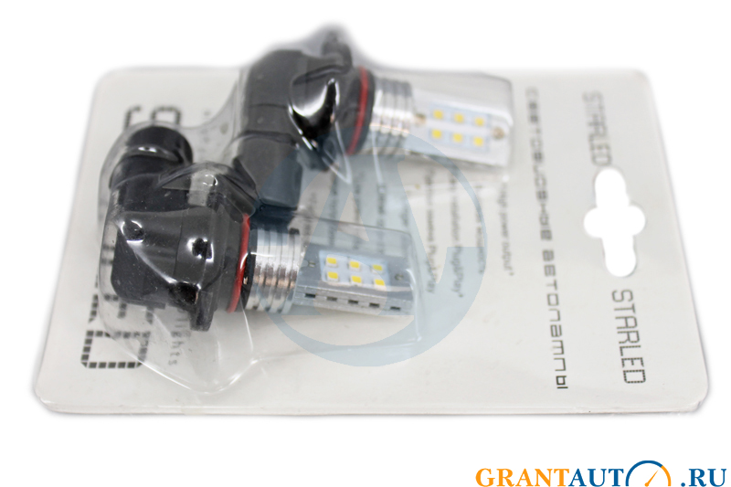 Лампа STARLED H10 12W 7G диодная 1шт. фотография №1