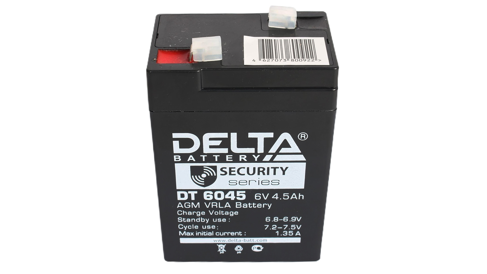 Аккумуляторная батарея DELTA DT 6045 3СТ4.5 фотография №1