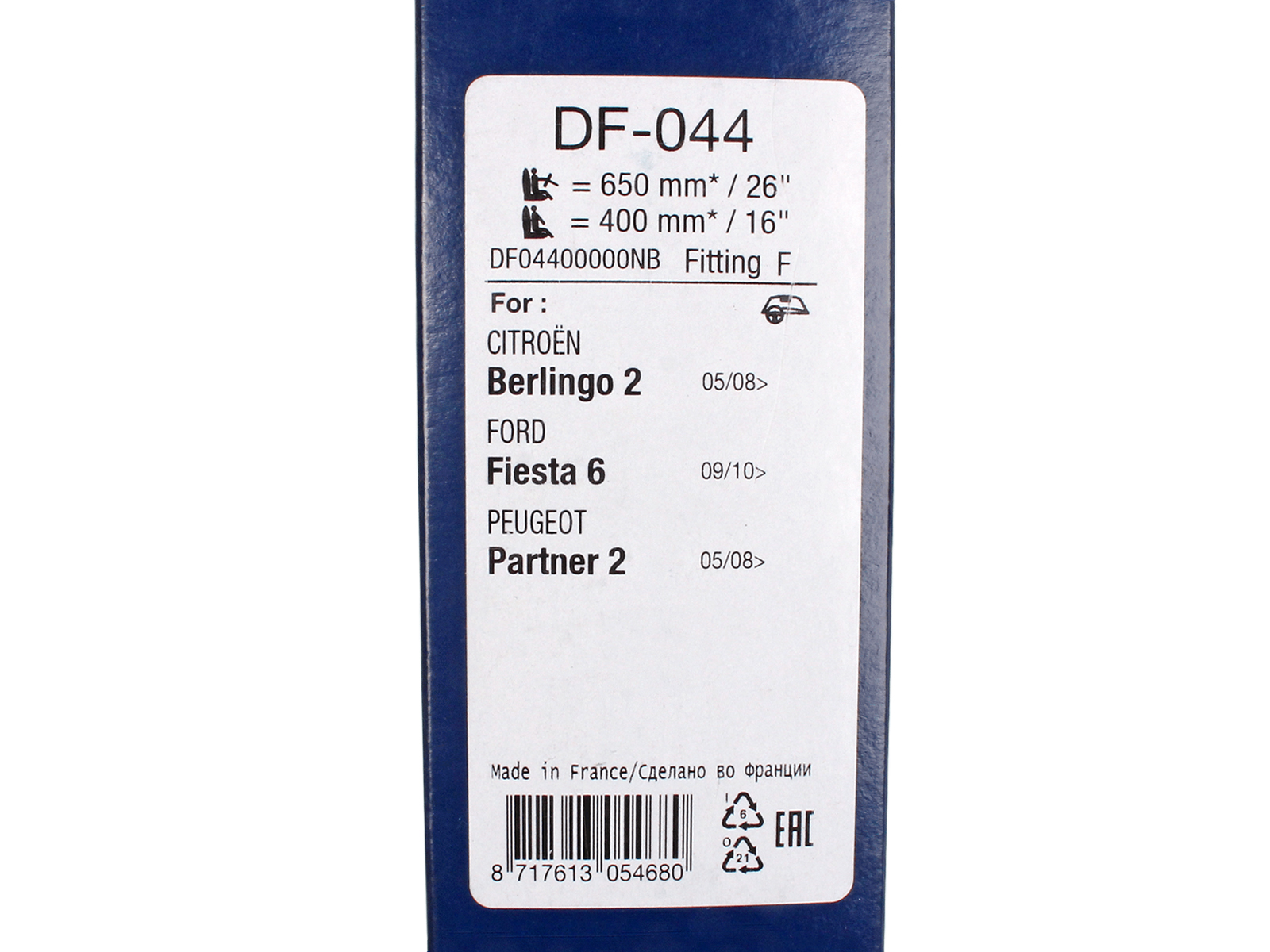 Щетка стеклоочистителя DENSO DF-044 комплект фотография №5