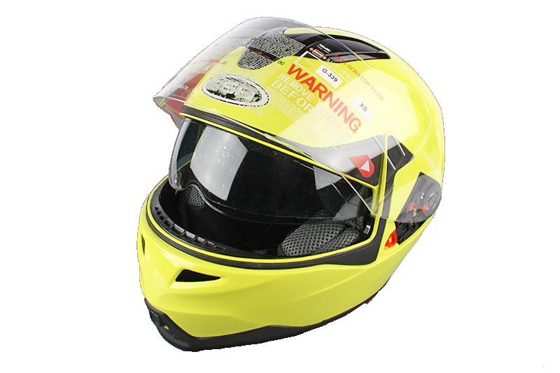 Шлем GSB G-339 флуоресцентный желтый XS фотография №4