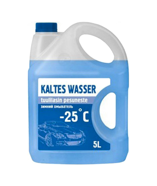 Жидкость незамерзающая KALTES WASSER -25С 5л фотография №1