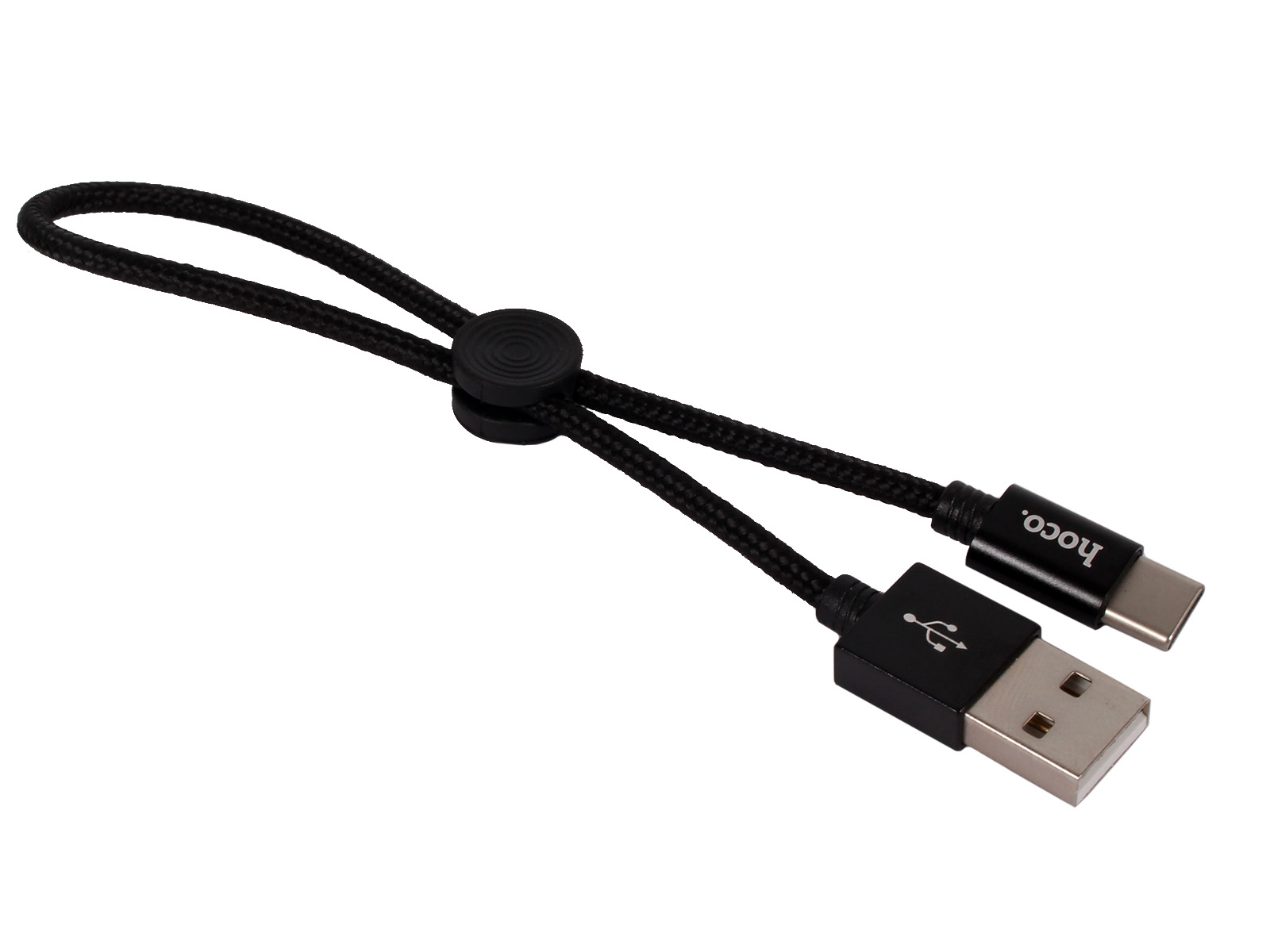 Кабель USB HOCO X35 USB-Type-C 25 см черный фотография №1