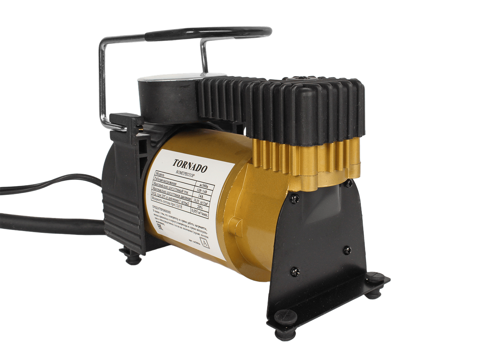 Компрессор автомобильный 55л/мин фотография №3