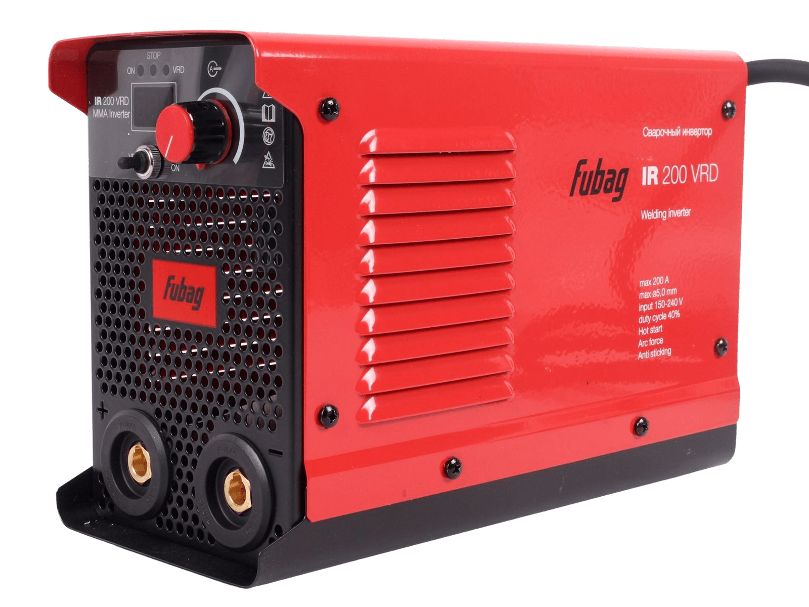 Аппарат сварочный Fubag IR 200 V.R.D. фотография №1