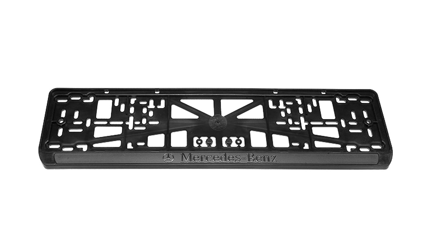 Рамка знака номерного объемная Mercedes-Benz комплект 2 штуки фотография №1