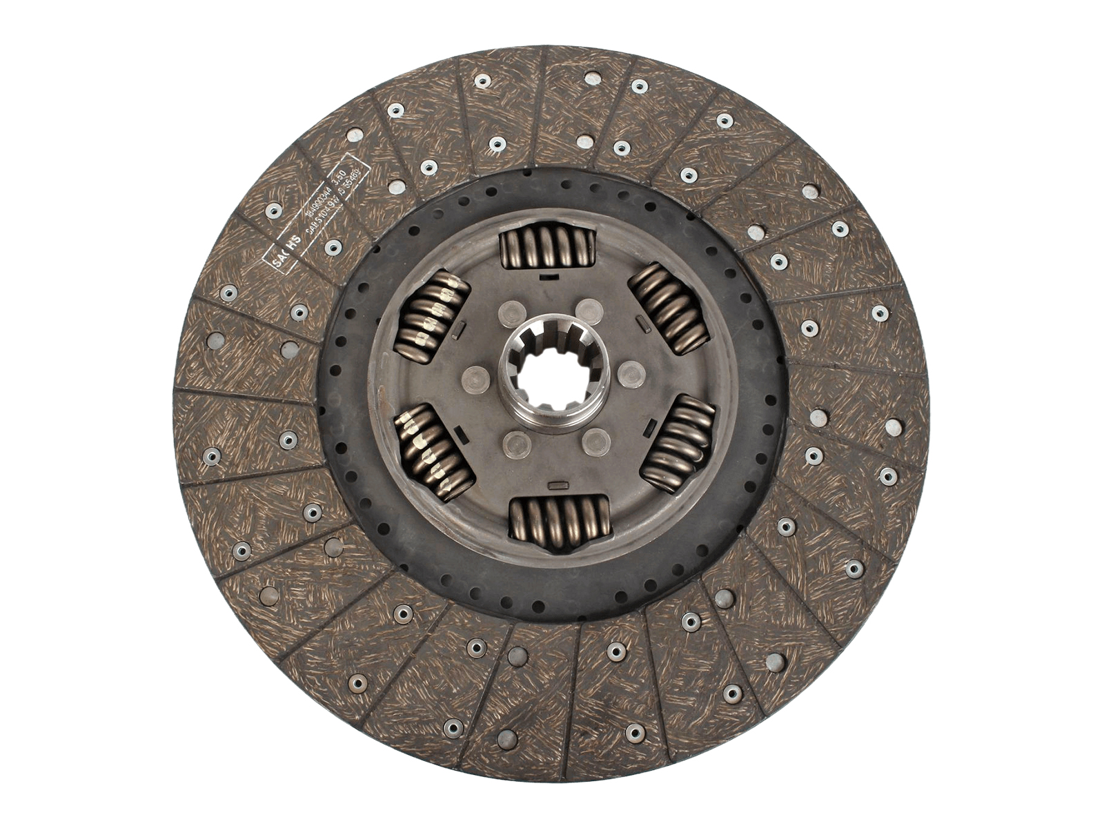 Диск сцепления КАМАЗ-4308, 43253 КПП ZF 142 144 MF-395 SACHS фотография №1