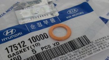 Прокладка HYUNDAI 17512-10000 фотография №1