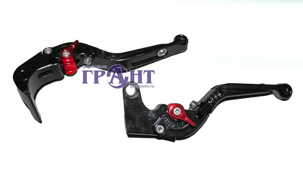 Ручки складывающие GSXR1000 05-06 black комплект фотография №1