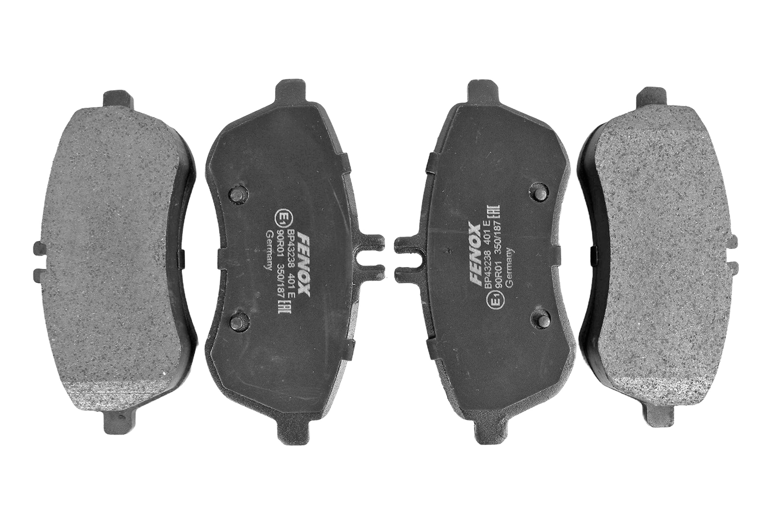 Колодки тормозные FENOX BP43238 передние фотография №1