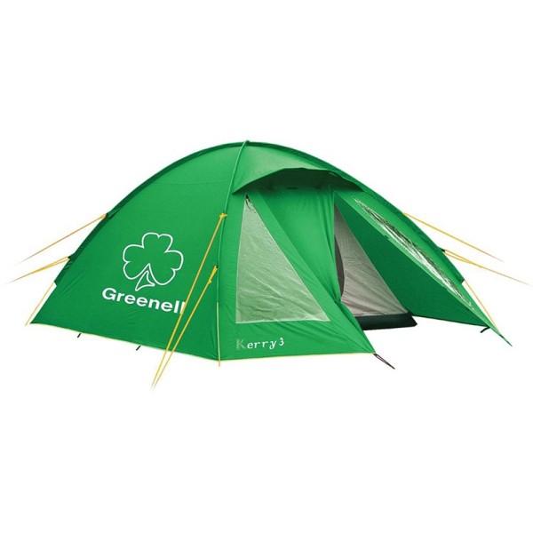 Палатка кемпинговая GREENELL Керри 3 V3 зеленый фотография №1