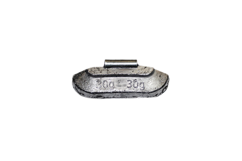 Грузик балансировочный CLIPPER 30 грамм Р на стальной диск 1 штука фотография №1