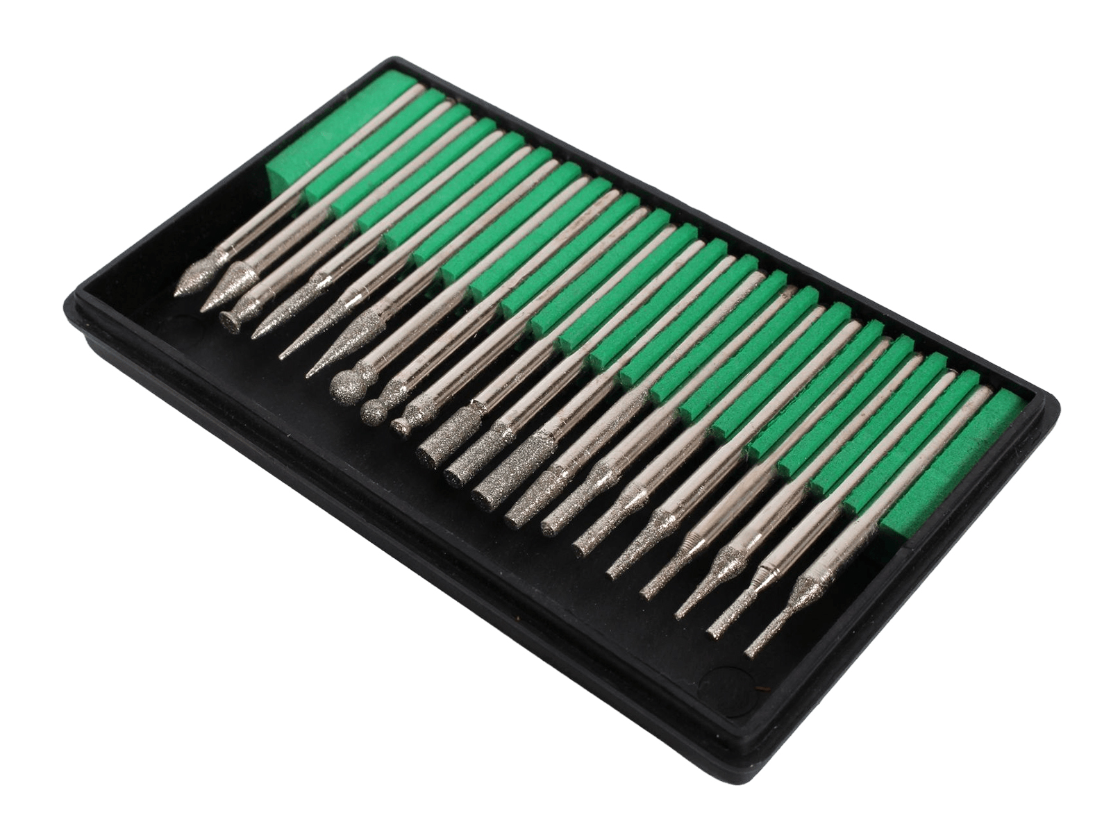 Набор ПРАКТИК алмазных борфрез по метал. 20шт фотография №3