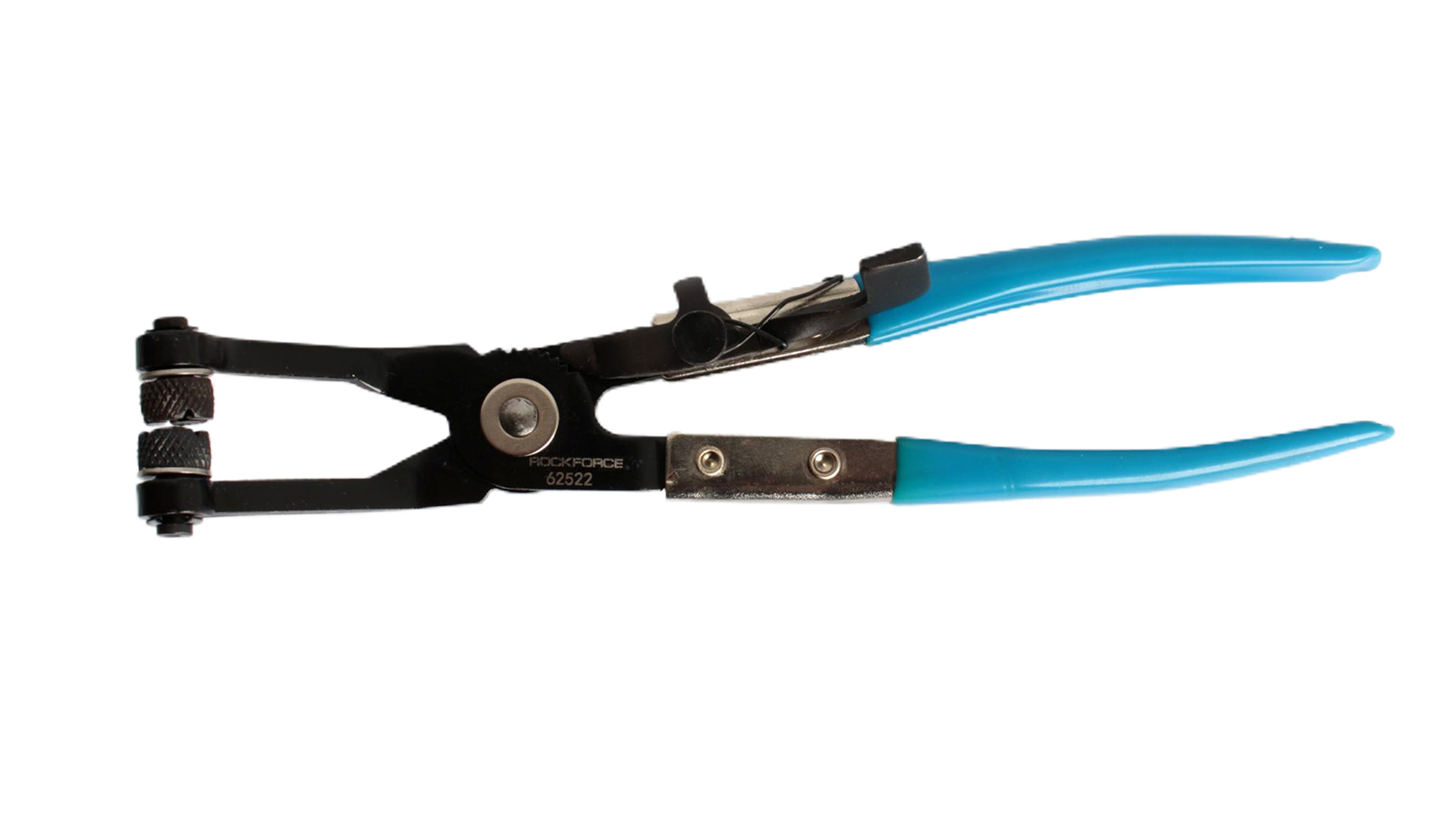 Съемник/клещи ROCKFORCE для снятия хомутов изогнутые 45гр фотография №1