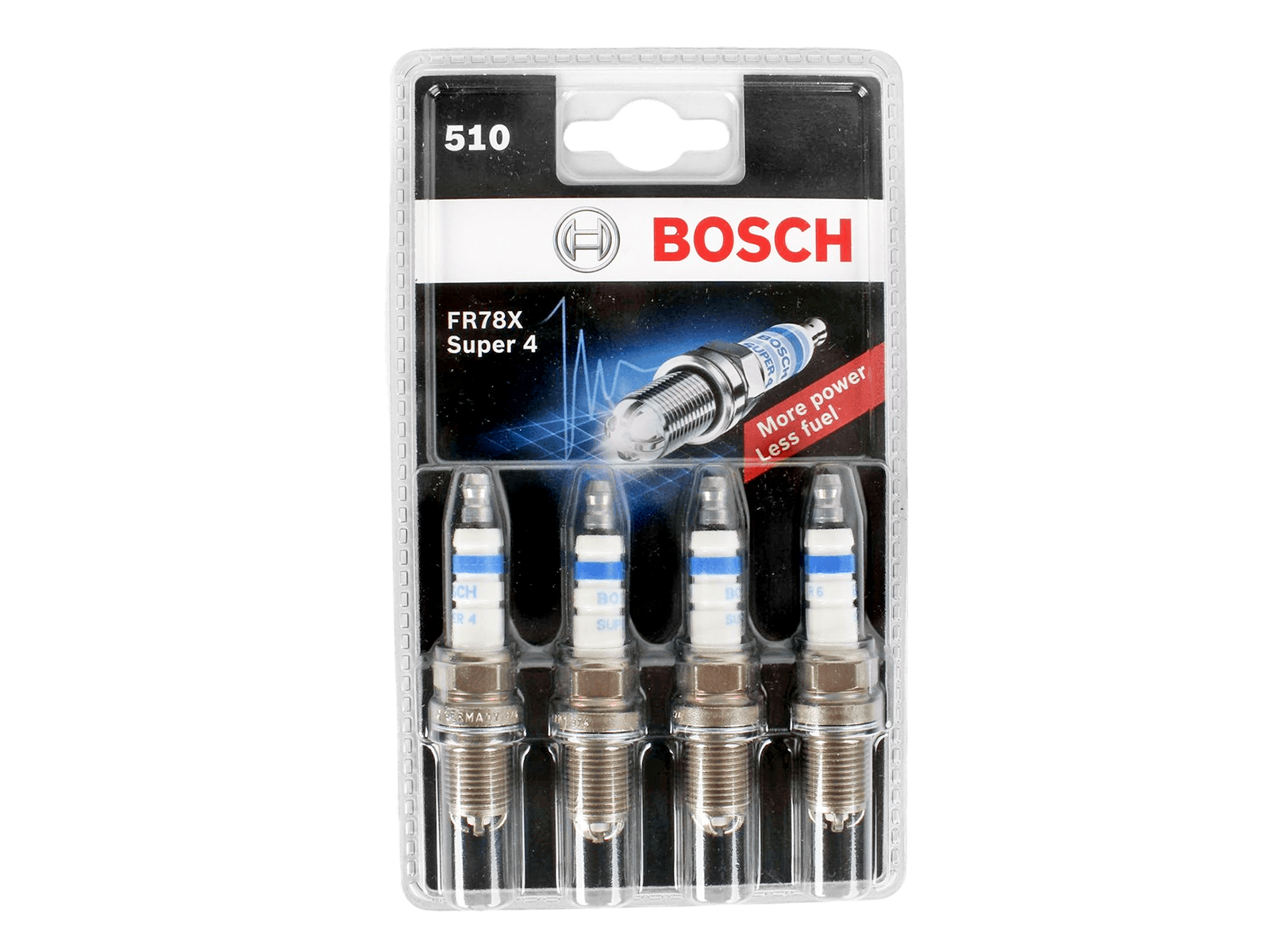 Свеча зажигания ВАЗ-2112 SUPER 4 комплект BOSCH FR78X фотография №1