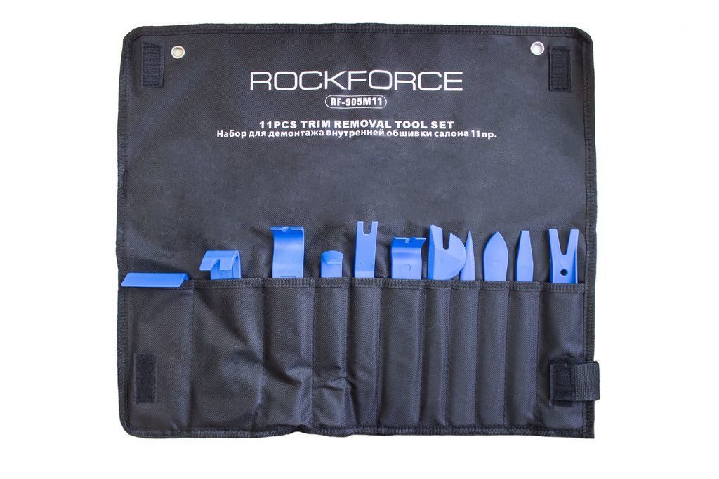 Набор инструмента ROCK FORCE для демонтажа внутренней обшивки салона 11 предметов фотография №1