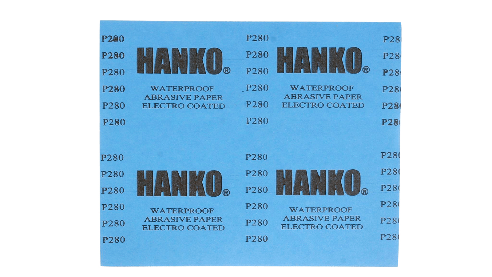 Бумага водостойкая Hanko 230 x 280 мм Р280 1шт фотография №2