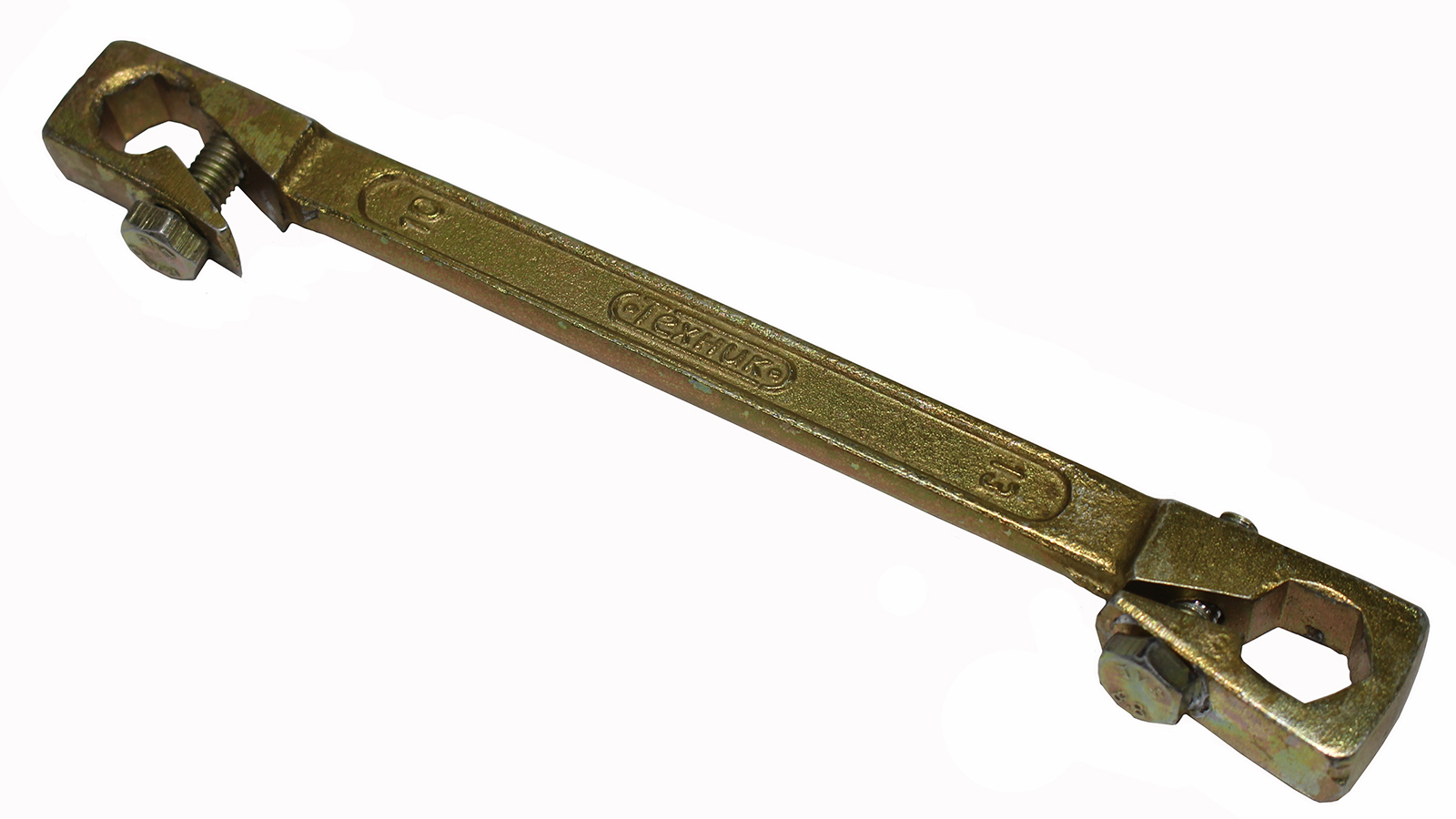 Ключ прокачной ТЕХНИК с поджимом (2 болта) 10x13 мм фотография №2