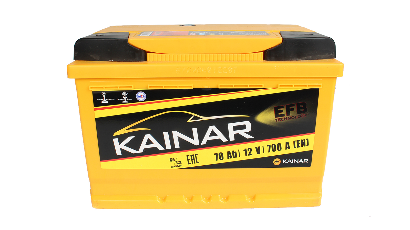 Аккумуляторная батарея KAINAR EFB 6СТ70 фотография №1