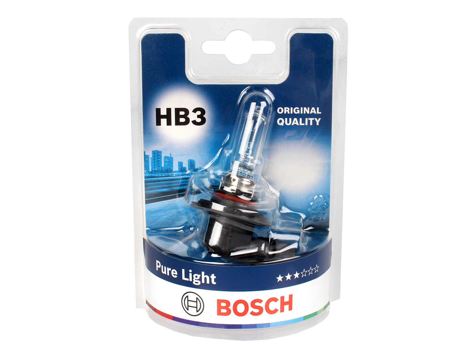 Лампа HB3 12V 60W Pure light BOSCH 1987301062 фотография №5