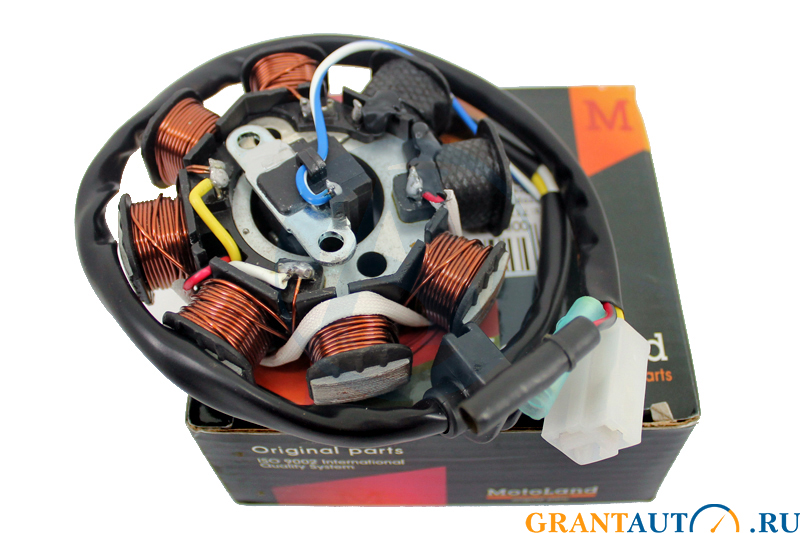 Статор (6+2 катушки) 139QMB 50/80см3 фотография №1