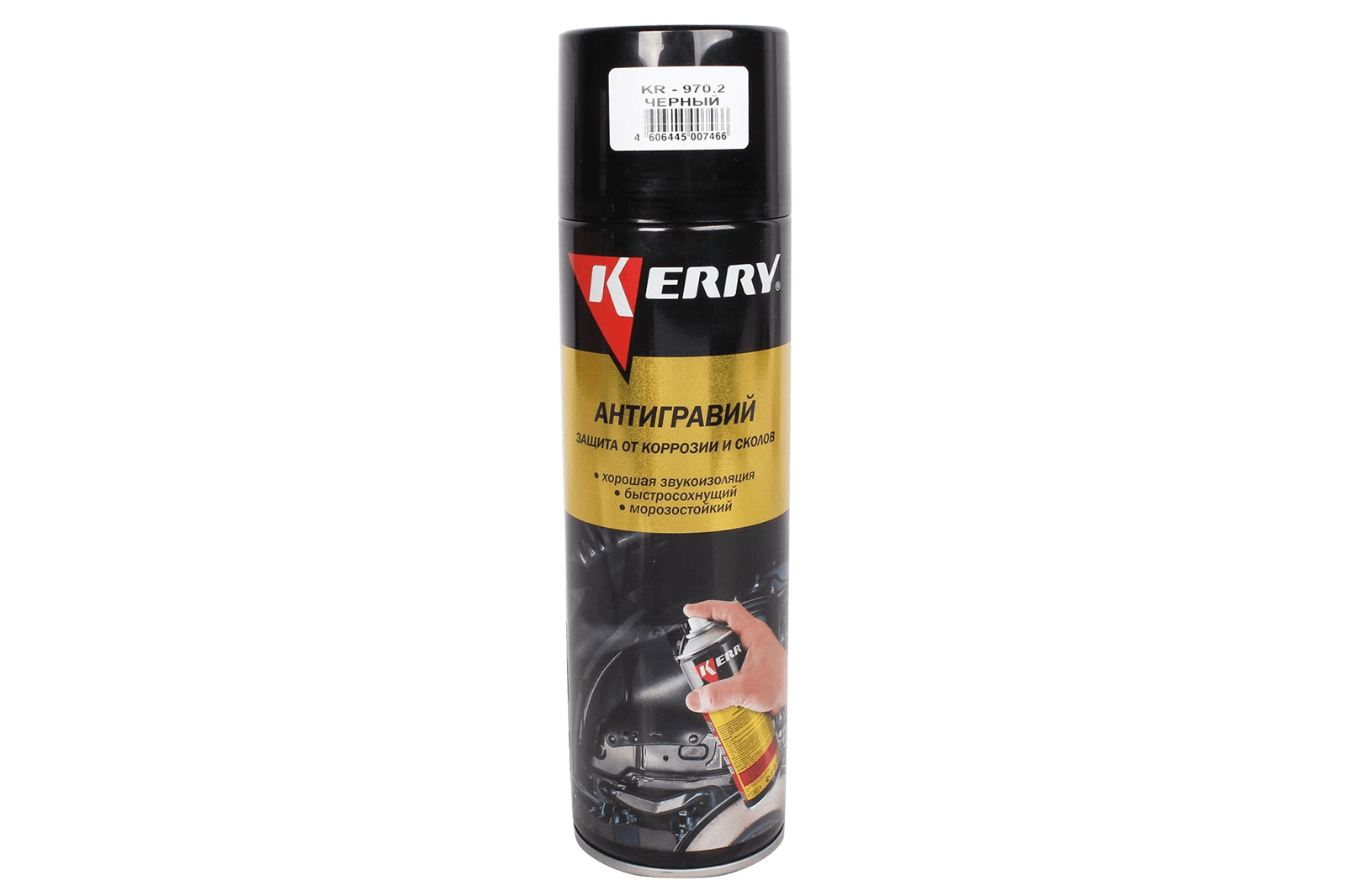 Антигравий KERRY черный 650мл KR-970.2 фотография №1