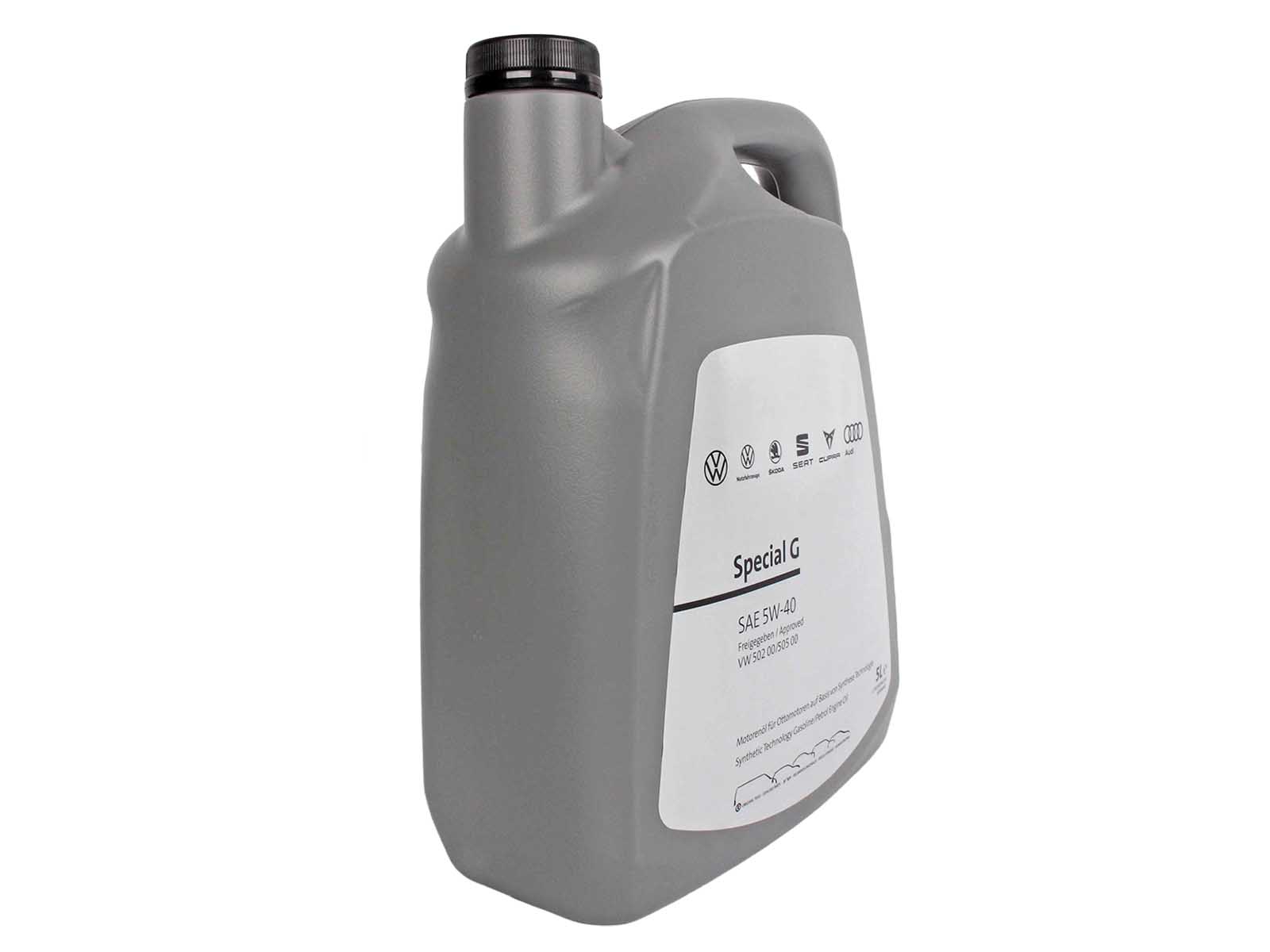 Масло моторное VAG 5W40 5л GS55502M4 фотография №2