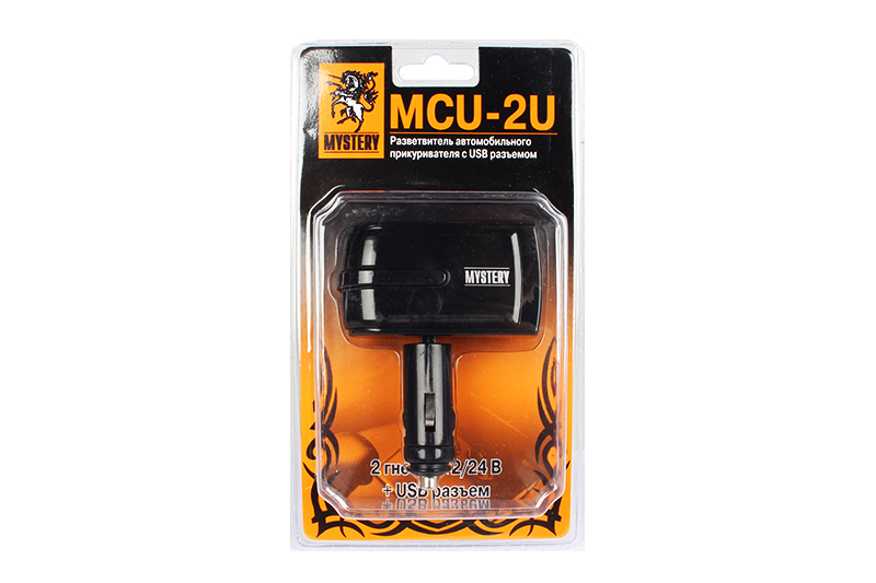 Разветвитель Mystery MCU 2u 2 гнезда и USB фотография №1