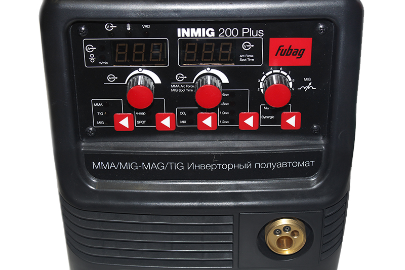 Аппарат сварочный FUBAG INMIG 200 SYN PLUS инвертор +горелка фотография №2