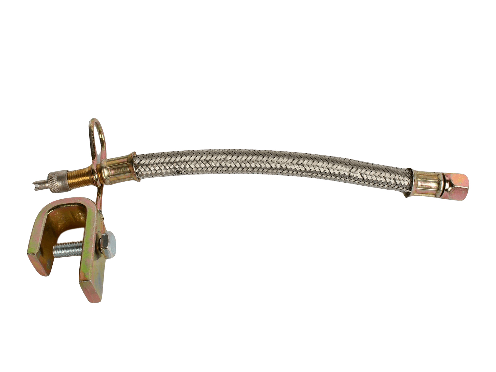 Шланг подкачки колес ГАЗ, ЗИЛ внутрений с кронштейном 150мм фотография №1