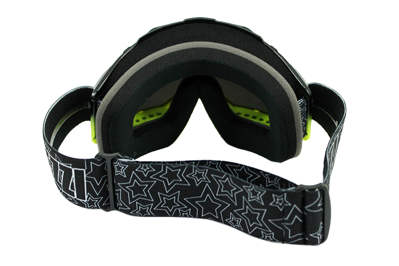 Очки кроссовые STAREZZI GOGGLES MX BLACK fluo-yellow 156-704 фотография №3