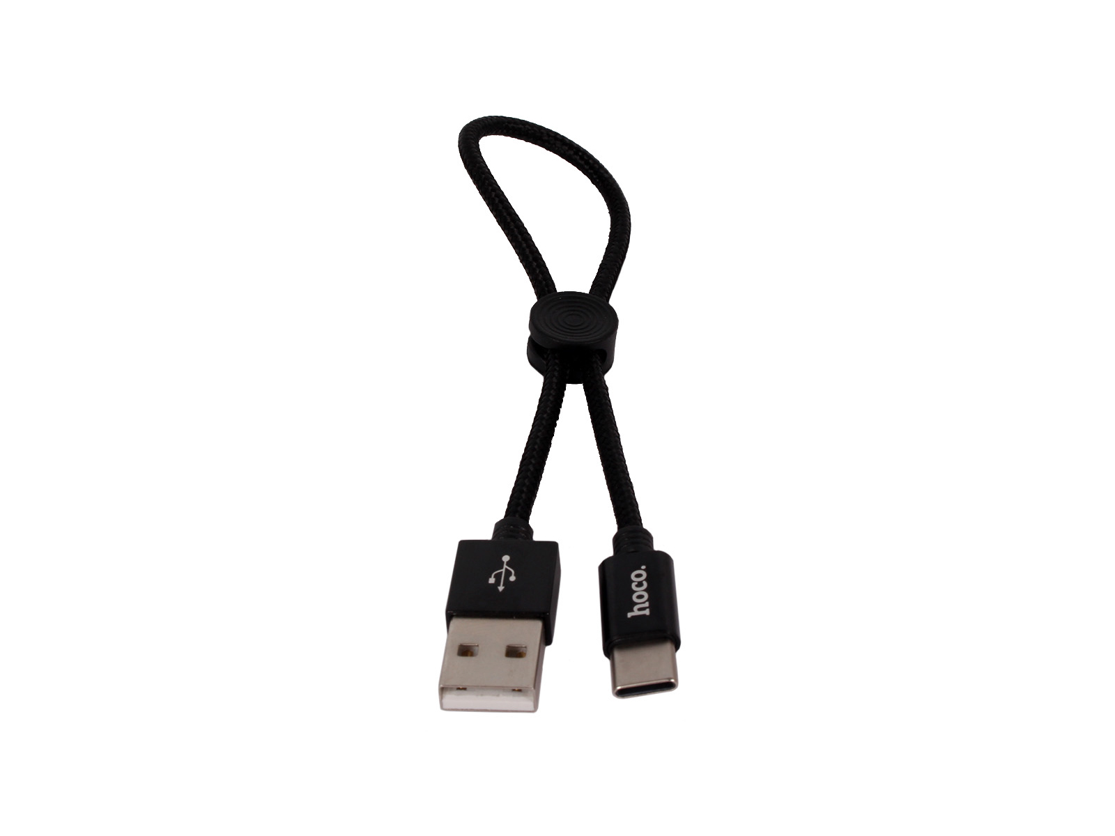 Кабель USB HOCO X35 USB-Type-C 25 см черный фотография №2
