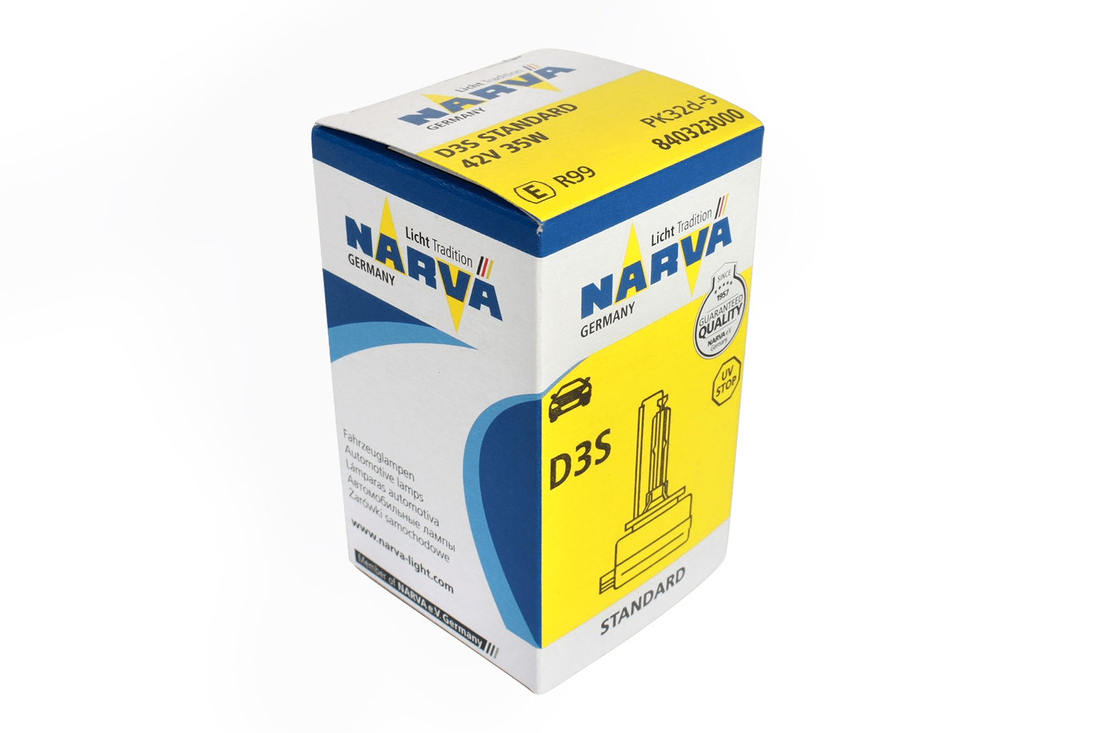 Лампа 42Vx35W D3S NARVA 1 штука фотография №3