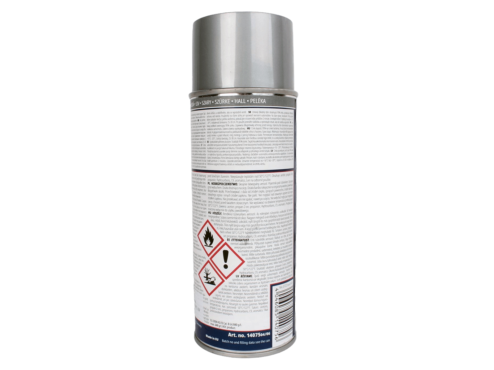 Грунт цинковый спрей 400мл DINITROL фотография №3