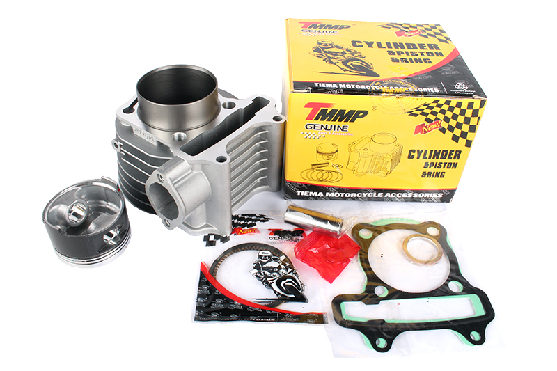 Цилиндро-поршневая группа 157QMJ 4Т d-57,4мм 150cc (поршень с тефлоновым покрытием) фотография №2