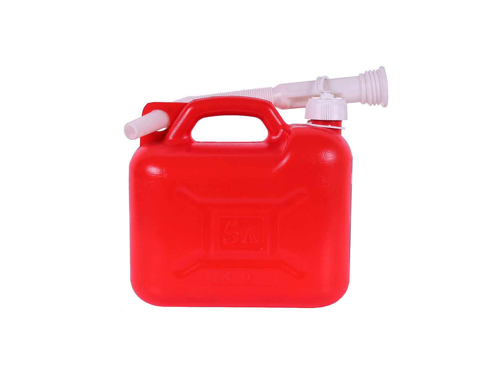 Канистра ROCKFORCE пластиковая со сменным гибким носиком 5л фотография №3
