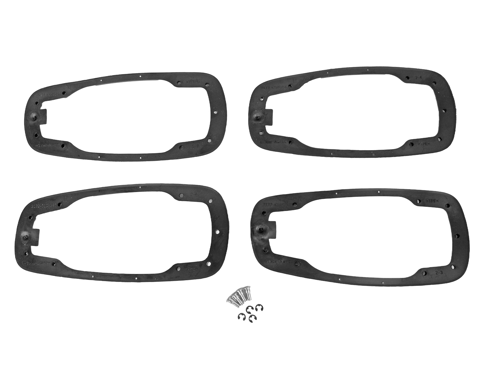 Ручка двери наружная ВАЗ-2110-ЕВРО 4 штуки комплект ТЮН-АВТО фотография №3