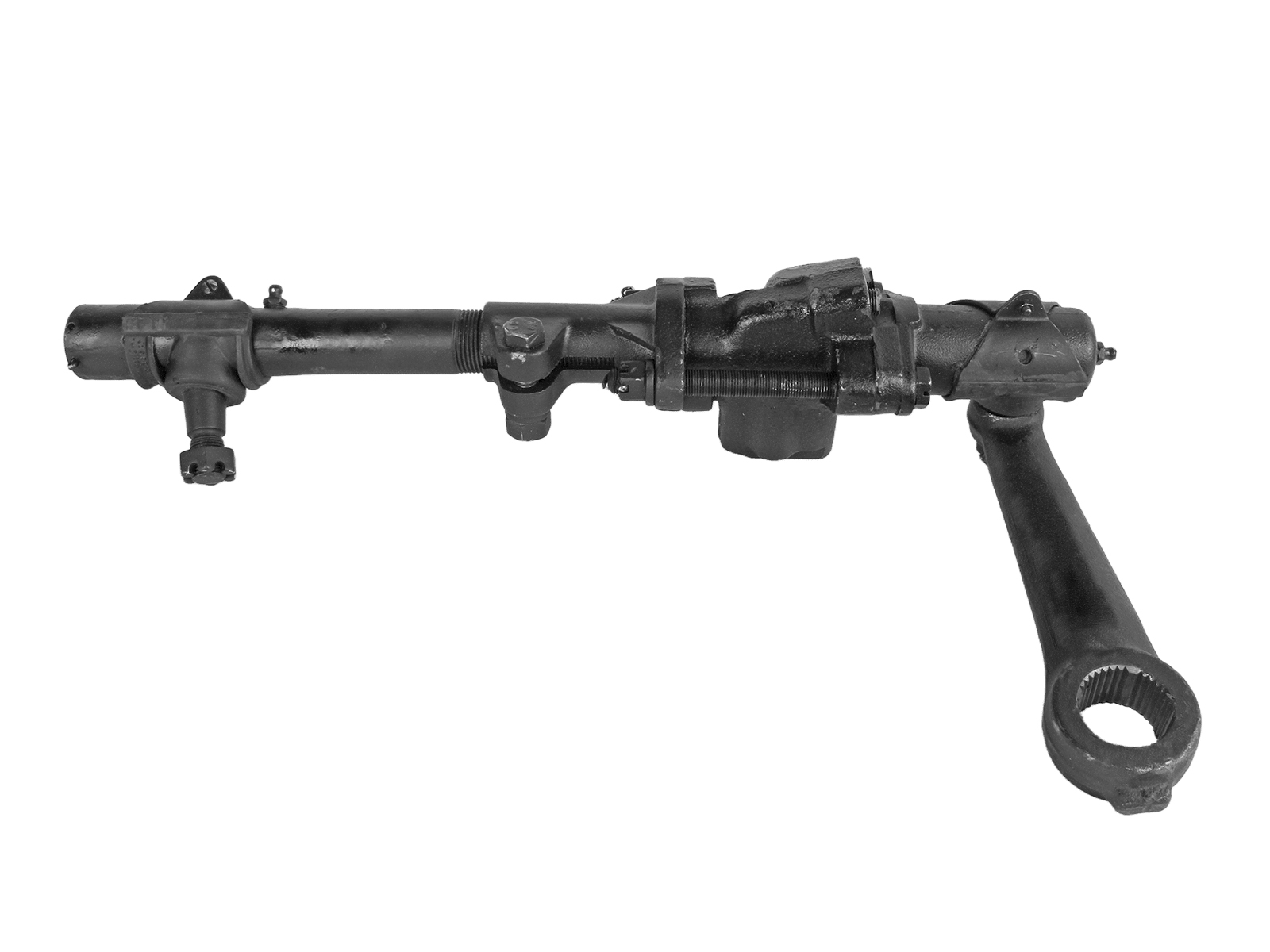 Тяга рулевая ГАЗ-3309 продольная в сборе с сошкой АО ГАЗ фотография №5