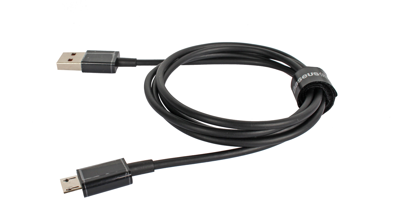 Кабель зарядный USB Baseus Micro 2A 1m black фотография №2