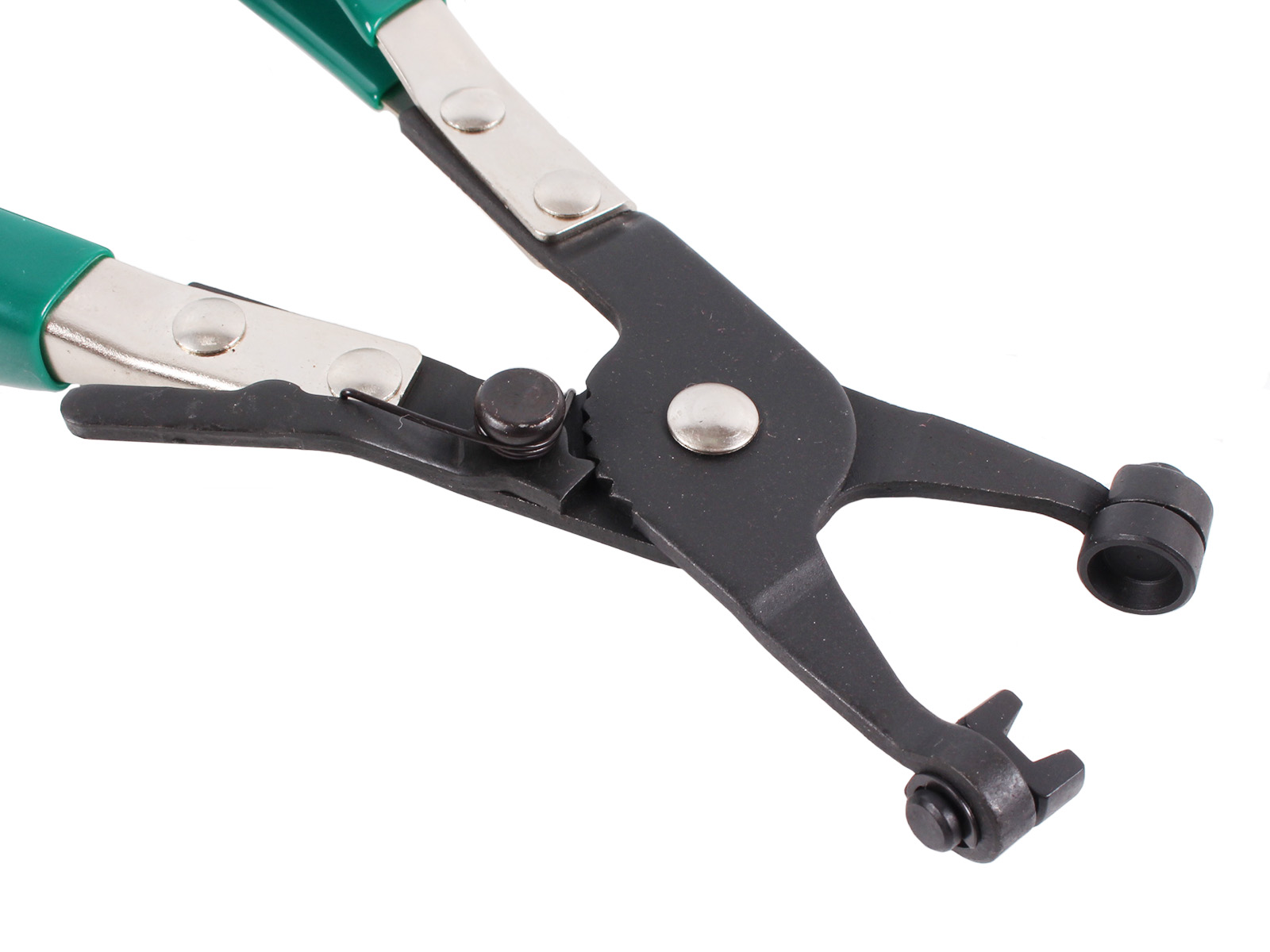 Съемник/клещи для снятия и установки пружинных хомутов с фиксатором JONNESWAY 060003 фотография №4