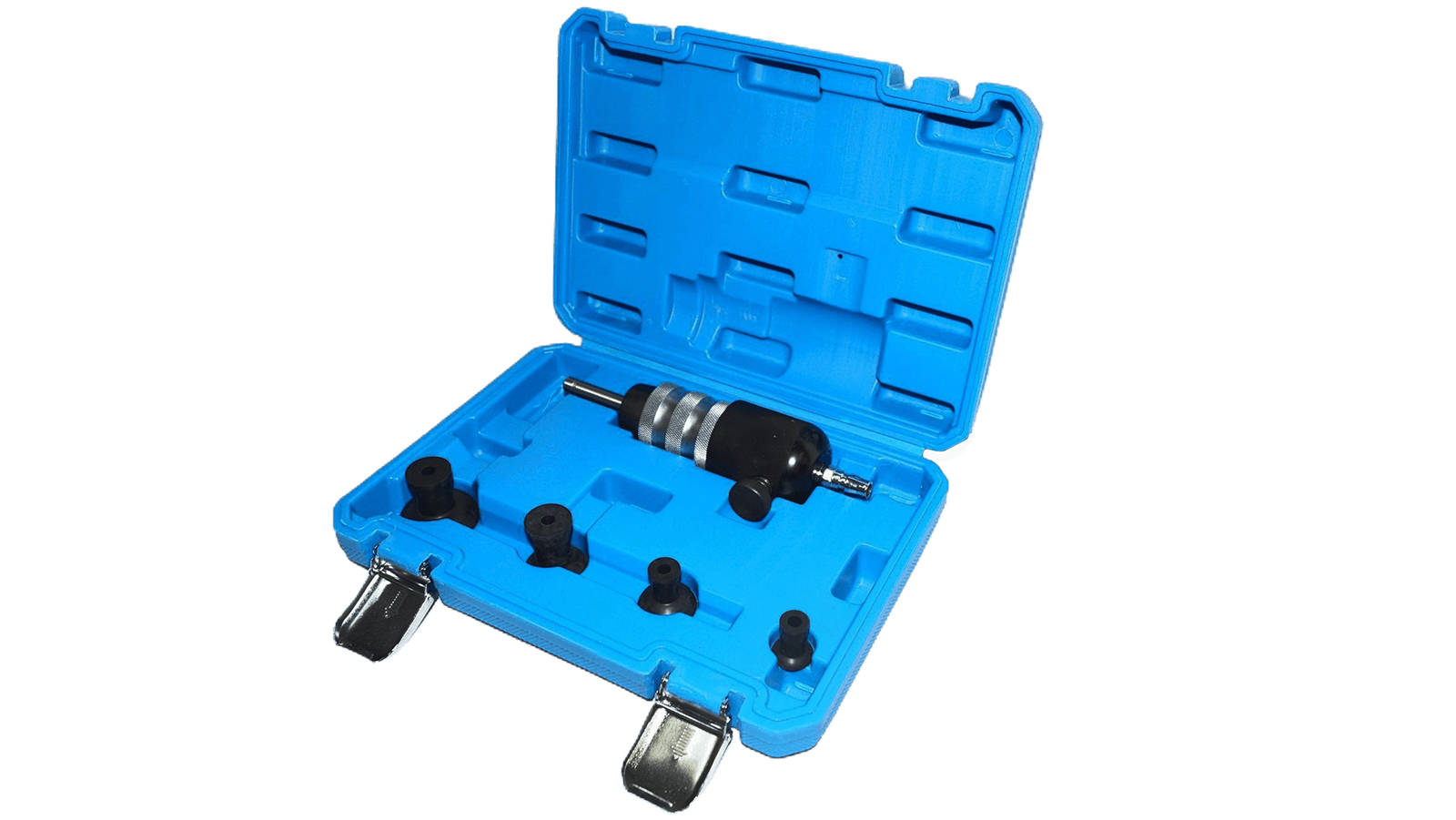 Приспособление для притирки клапанов ЭВРИКА пневматическое в кейсе 5 предметов фотография №2