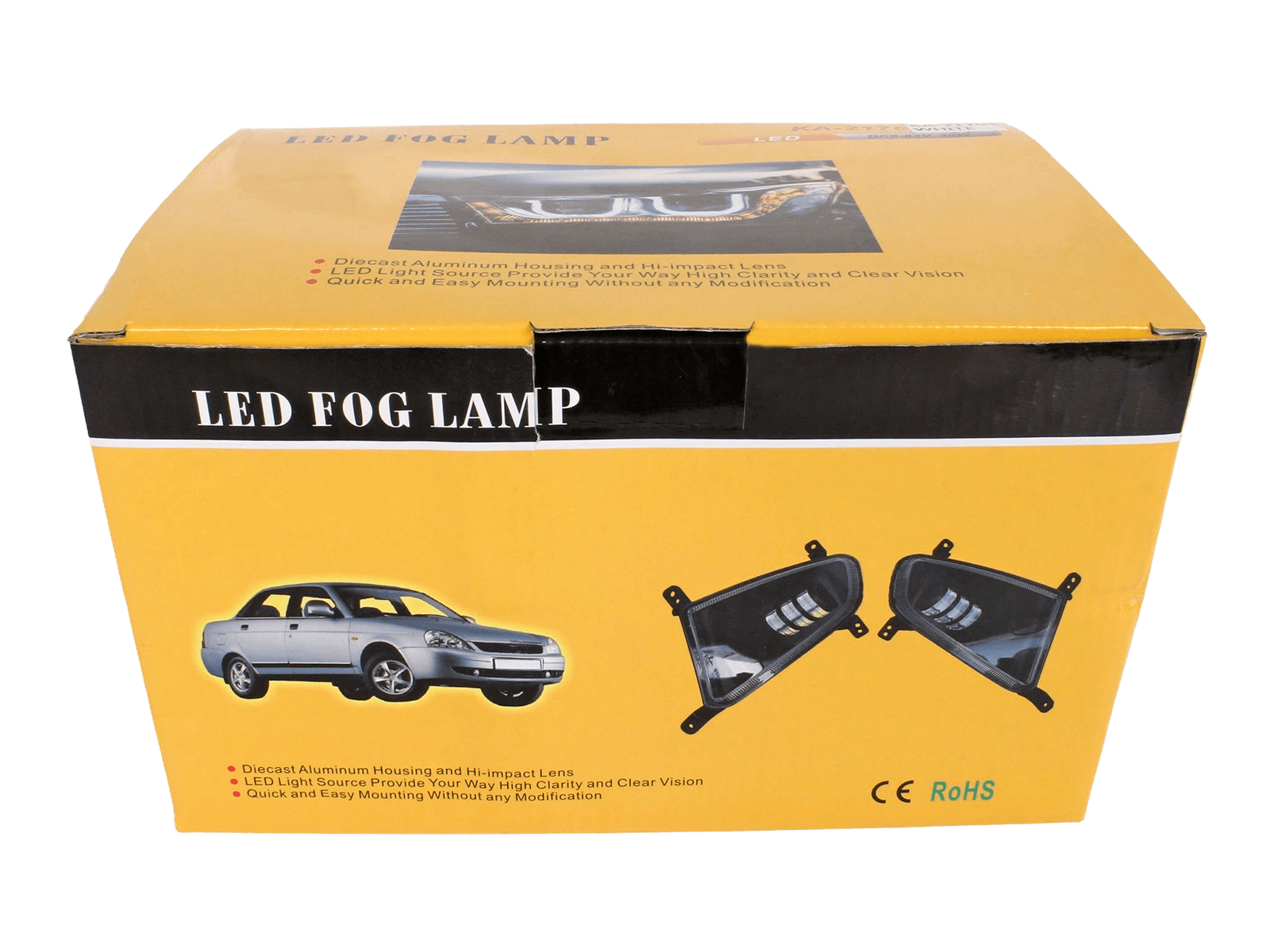 Фара противотуманная ВАЗ-2170 с линзой 2 штуки комплект KA-21704 фотография №3