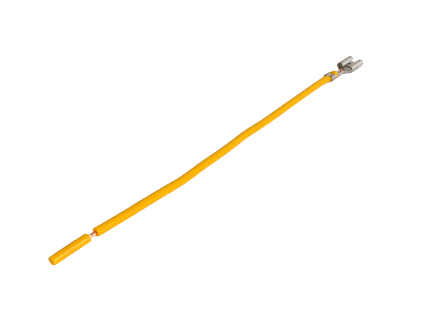 Клемма (мама) 4.8мм с проводом луженая АЭНК фотография №4