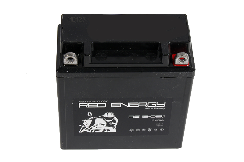 Аккумулятор мотоциклетный Red Energy RS 1205.1 12N5L-BS 6СТ5 фотография №3