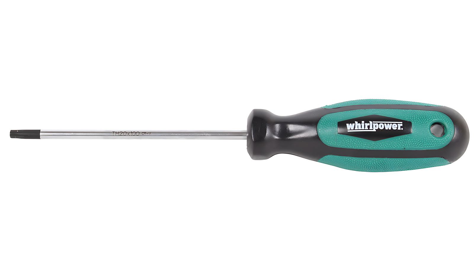 Отвертка WhirlPower torx TH20х100 мм с отверстием фотография №1